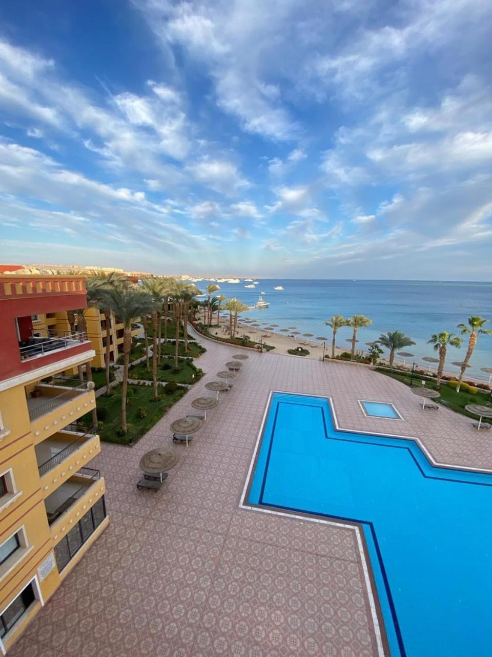 Esplanada Hotel Apartments Hurghada Esterno foto