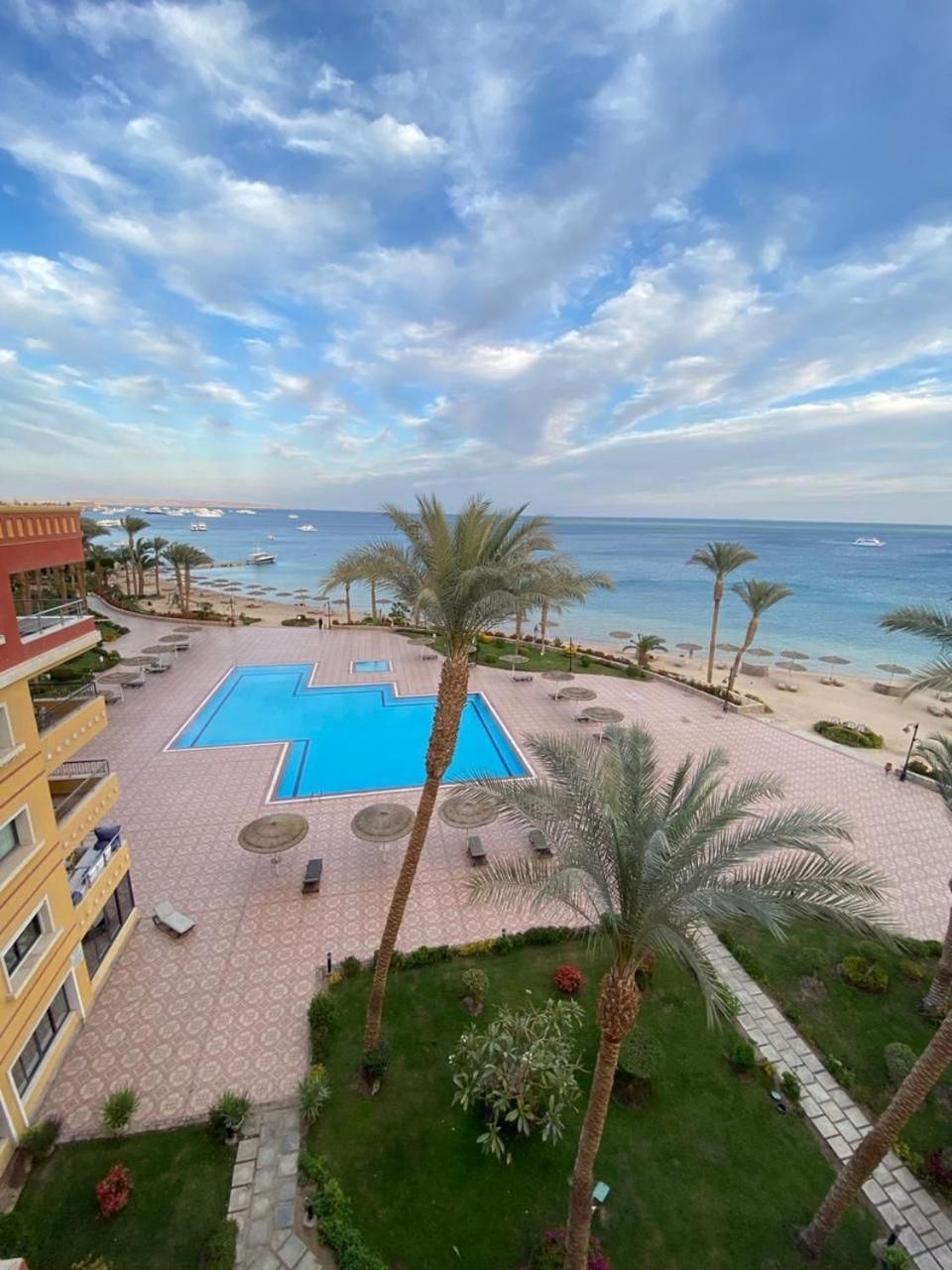 Esplanada Hotel Apartments Hurghada Esterno foto